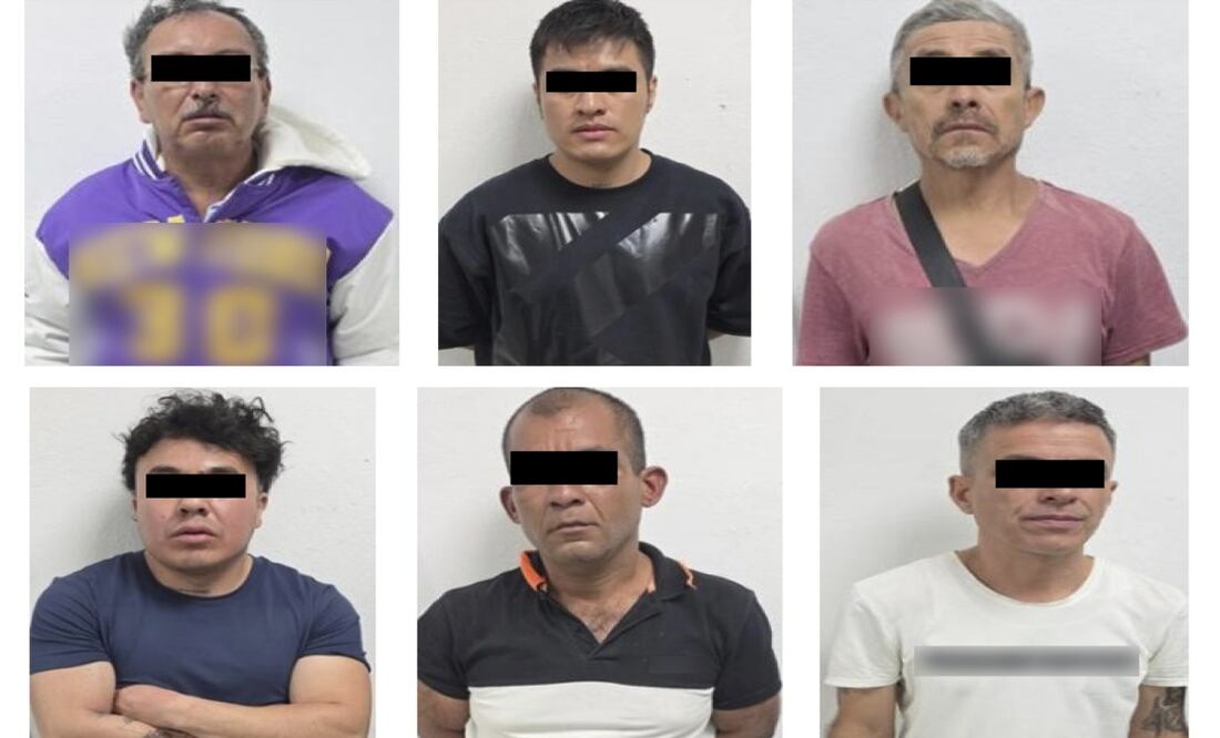 Cae grupo con más de 100 dosis de droga en GAM; seis hombres fueron detenidos en La Villa. Foto: Especial