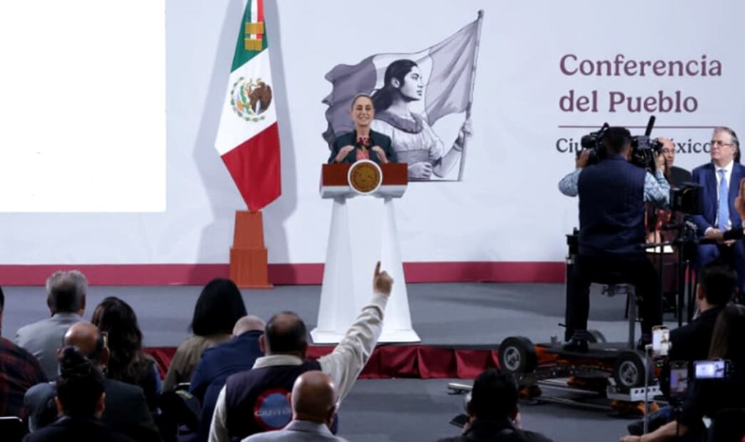 La Mandataria federal afirmó que con Brasil se cerrará un acuerdo de complementariedad y cooperación, pero descartó la firma de un tratado de libre comercio. Foto: Fernanda Rojas/EL UNIVERSAL