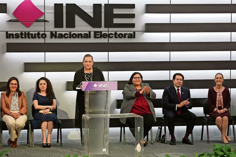 Guadalupe Taddei, consejera presidenta del INE, dijo que el respeto a la ley es la mejor manera de convocar a la ciudadanía a que salga a votar. Foto: Berenice Fregoso / EL UNIVERSAL