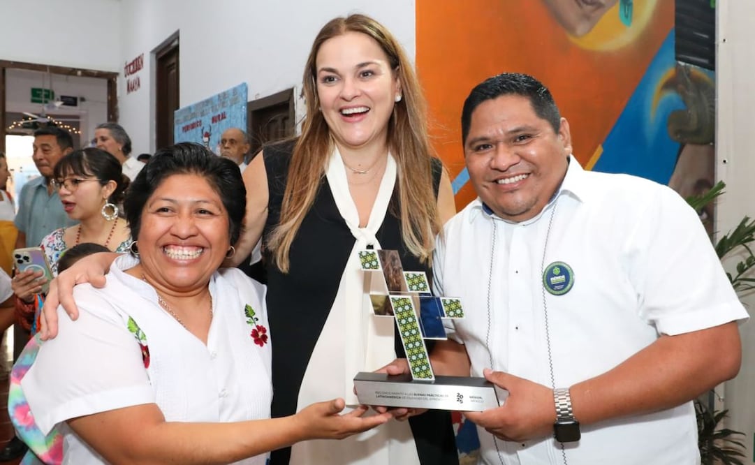 UNESCO reconoce al Instituto Municipal para el Fortalecimiento de la Cultura Maya en Yucatán (15/12/2025). Foto: Especial