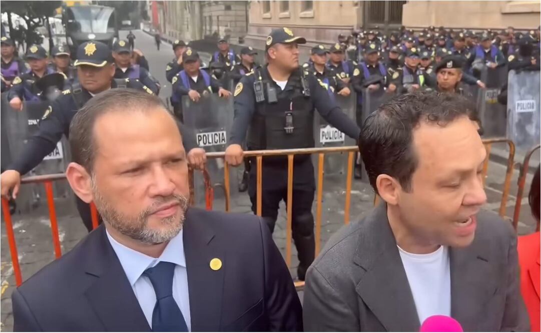 El senador Daniel Barreda anunció su voto contra la reforma judicial con lo que queda completa la plantilla de oposición. Foto: Captura de pantalla