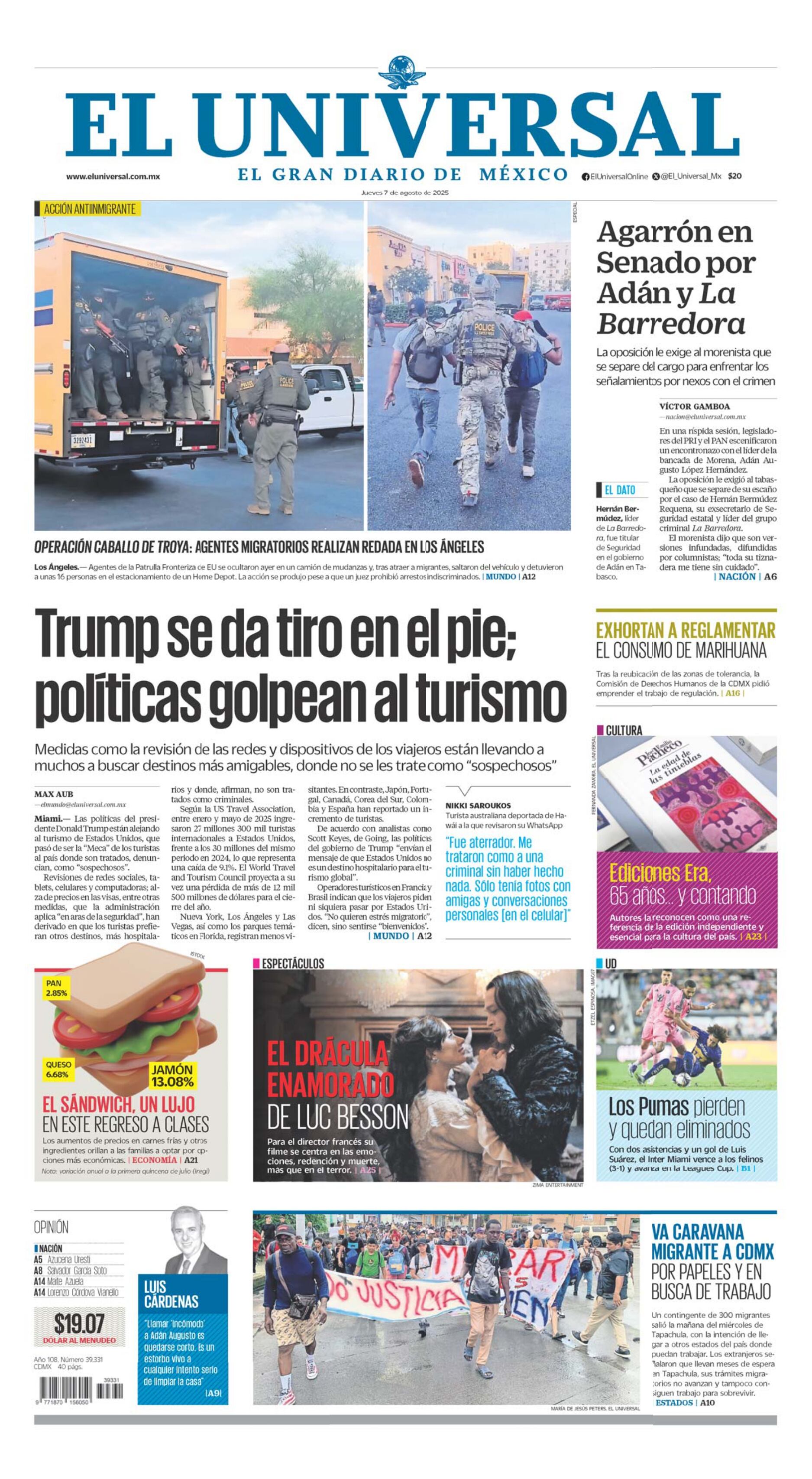 Portada impresa