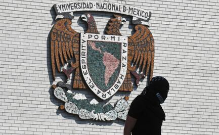 Con marchas y movilizaciones, así protestaron alumnos de la UNAM este jueves