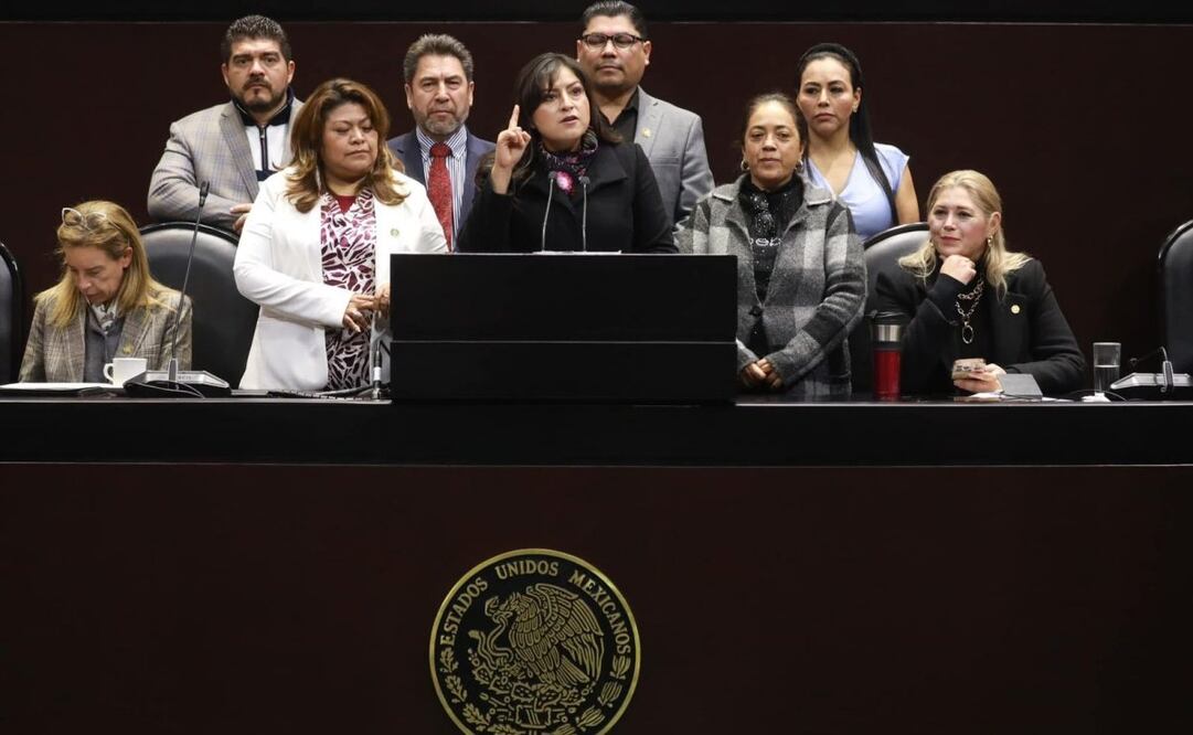 Confrontación en el Congreso por 100 días de gobierno de Sheinbaum. Foto: Especial
