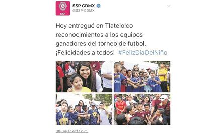 El tuit que metió en aprietos a la policía de la CDMX