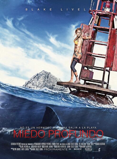 “El miedo no es al tiburón, sino a la decisión de la protagonista” (CORTESÍA)