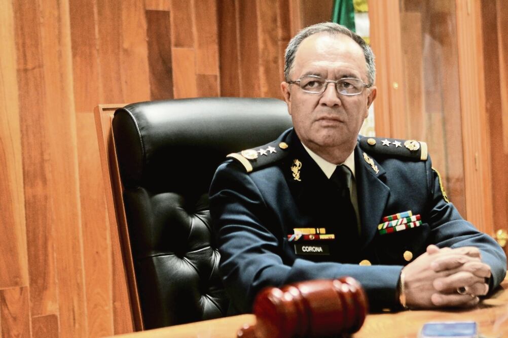En la foto: Gonzalo Corona González, Director general de Justicia de la Secretaría de la Defensa Nacional (FERNANDO RAMÍREZ. EL UNIVERSAL)