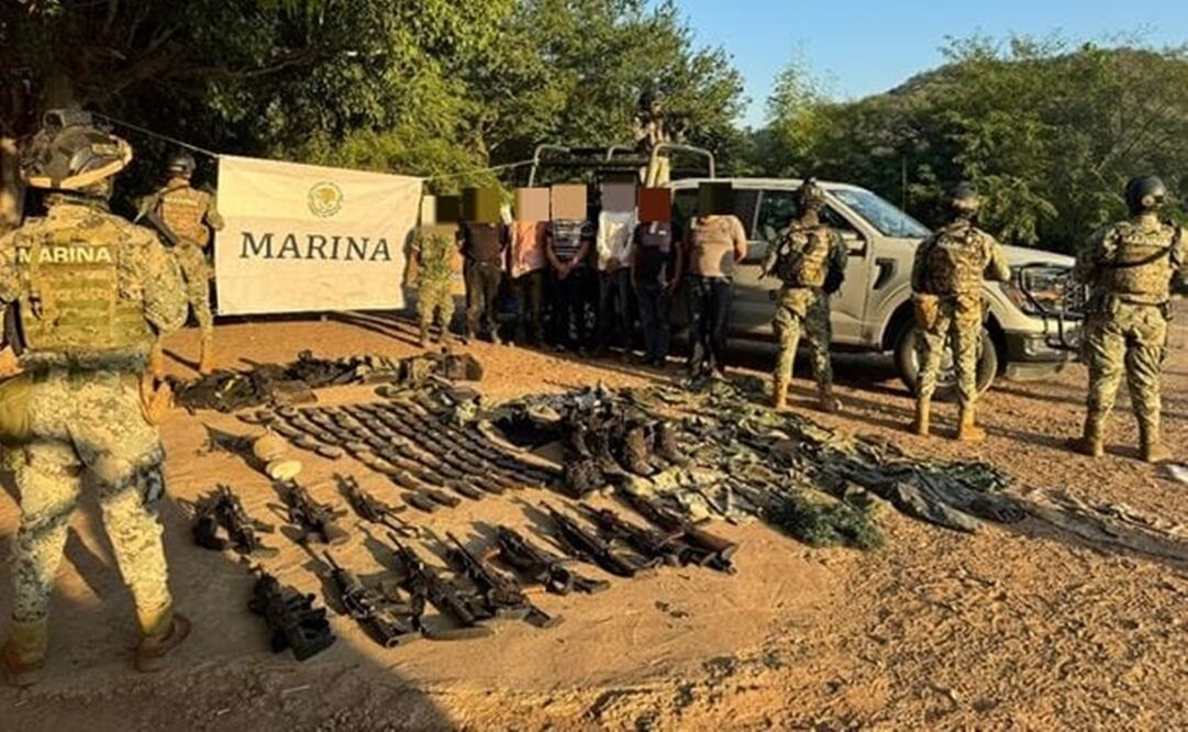 Elementos de Infantería de Marina participaron en el operativo “Sinaloa Seguro”. Foto: Especial