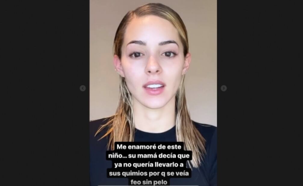 Mariana Rodríguez se corta el cabello como muestra de solidaridad hacia niño con cáncer