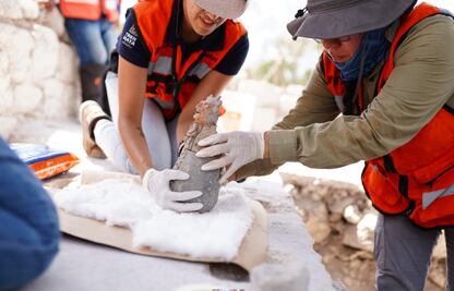 INAH y Sedena implementaron operativo en el Tramo 7 del Tren Maya para tareas de salvamento arqueológico