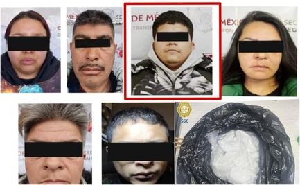 Cae “El Coffe” y siete personas más, son integrantes de La Unión Tepito; operaban en Tepalcates y la Morelos 