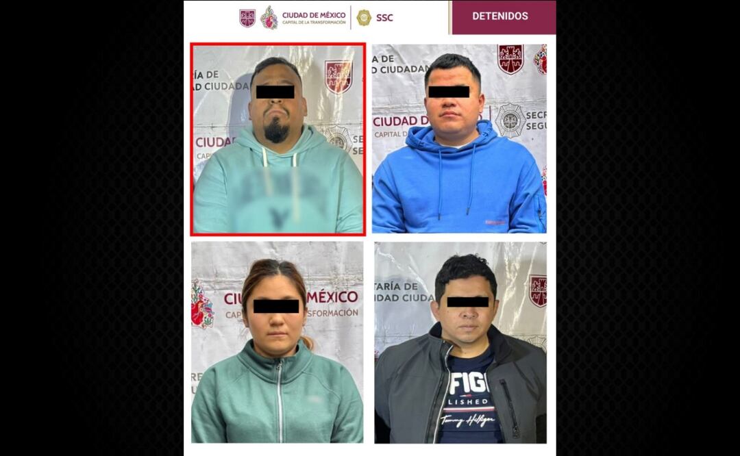 Cae "El Gordo", presunto líder de red de narcomenudeo en Venustiano Carranza y Gustavo A Madero. Foto: Especial