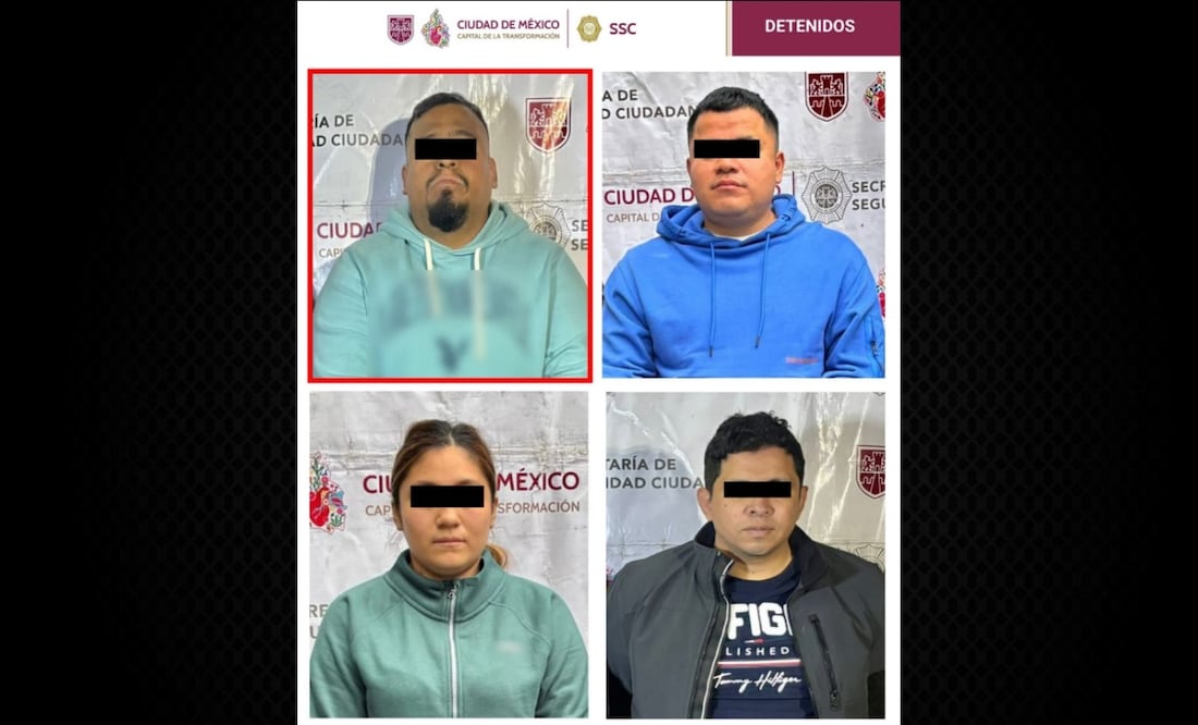 Cae "El Gordo", presunto líder de red de narcomenudeo en Venustiano Carranza y Gustavo A Madero. Foto: Especial