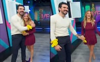 Andrea Legarreta pasa página tras Erik Rubín y desata rumores de romance con sobrino de Pepillo Origel. Tomada de TikTok @programa_hoy