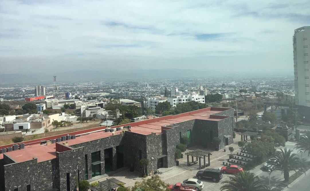 Precontingencia ambiental en León, Guanajuato. (FOTO: Xóchitl Álvarez. EL UNIVERSAL)