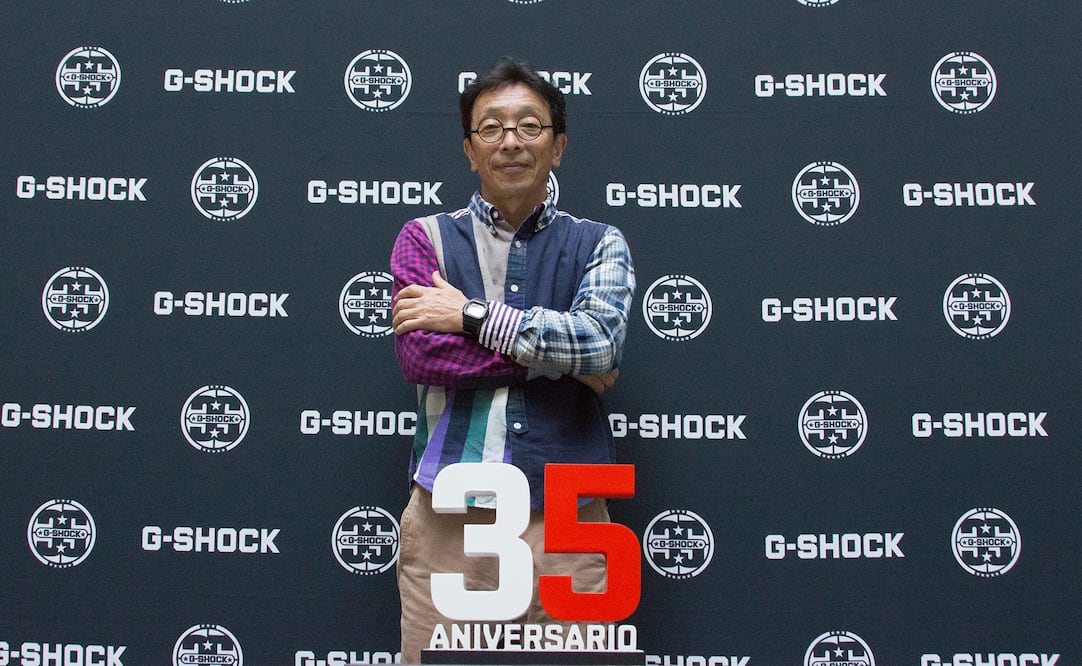 Kikuo Ibe, creador del G-Shock. 