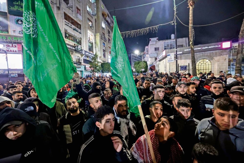 El grupo chií destacó que en el "segundo aniversario del inicio de la heroica batalla de Tormenta de Al Aqsa" -denominación del 7-O por Hamas- renueva "su compromiso de apoyar al resistente y firme pueblo palestino". Foto: Agencias