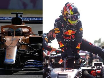 Checo Pérez termina tercero, pero baja al quinto puesto; el triunfo es para Ricciardo en el GP de Italia