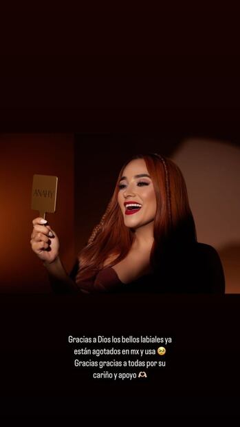 Se agotaron los labiales de Daisy Anahy, la esposa de Eduin Caz: ¿Cuánto cuestan en la tienda online?