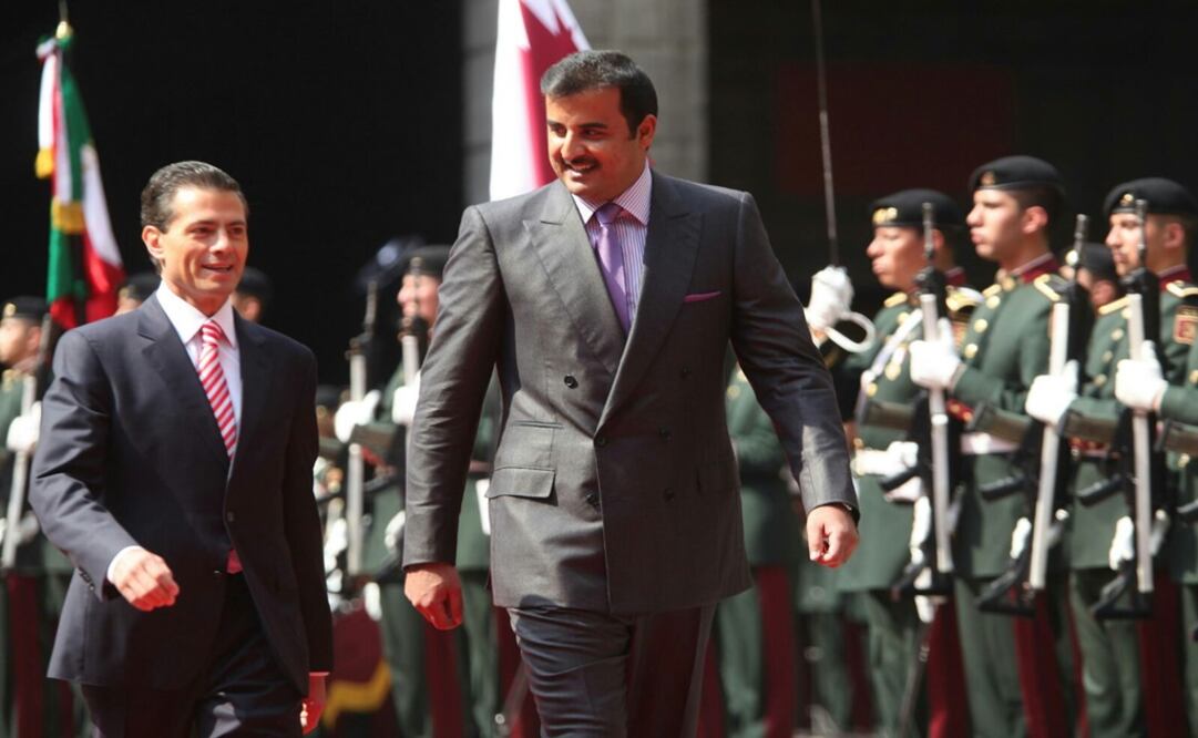 La recepción se llevó a cabo en Palacio Nacional. Foto: Lucía Godínez/ EL UNIVERSAL 