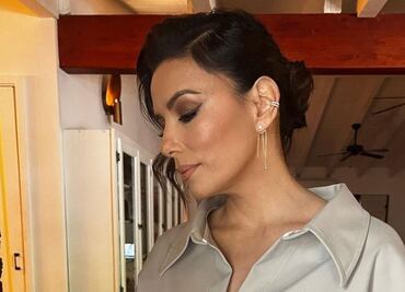 Eva Longoria confirma el long bob con balayage ideal para morenas
