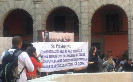 La transformación que el país necesita se construirá también con las mujeres, expresan a AMLO