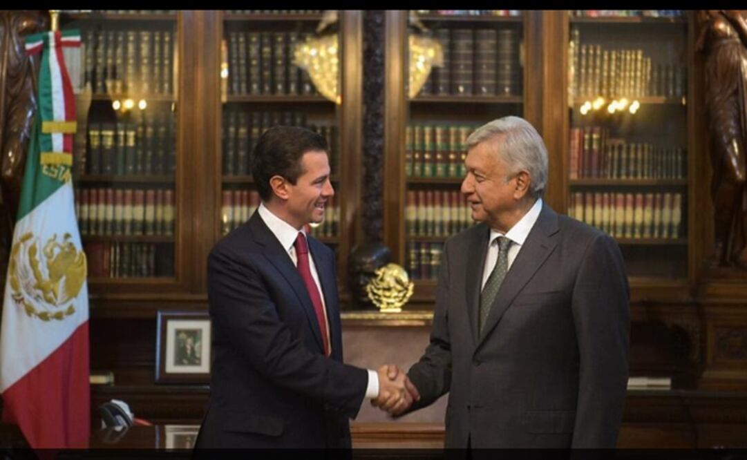 Enrique Peña Nieto and Andrés Manuel López Obrador - Photo: File photo/EL UNIVERSAL