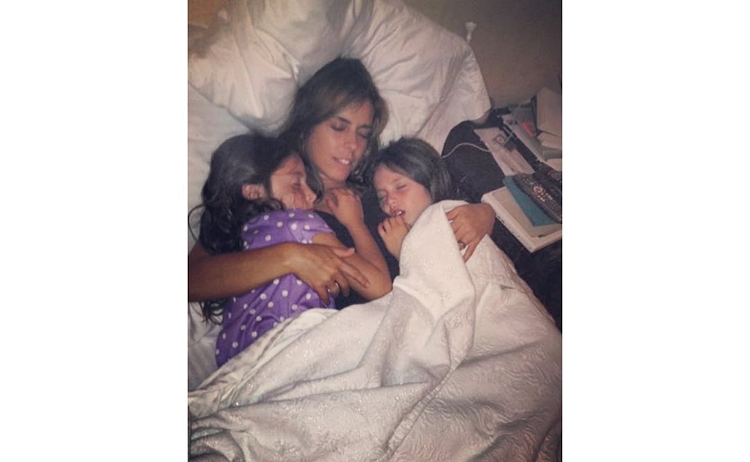 Maki Soler con sus hijas. Foto: Instagram