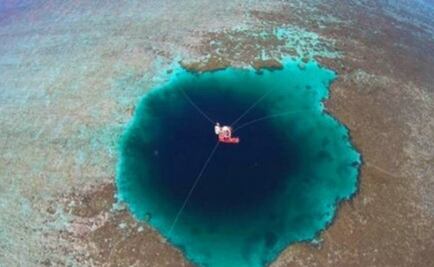 “Agujero del Dragón”, la caverna marítima más grande del mundo
