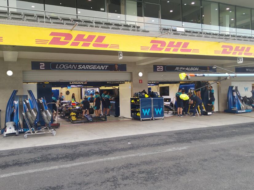 Conoce los boxes del Gran Premio de México / Foto: Oscar Torres - EL UNIVERSAL
