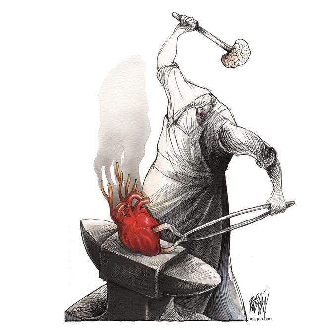 “El herrero”, cartón ganador