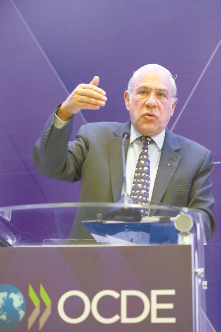 José Ángel Gurría, secretario General de la OCDE. Foto: Archivo El Universal