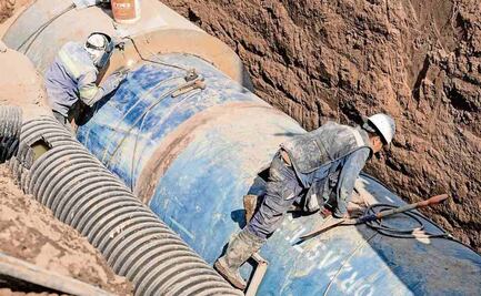 Sin agua, 158 colonias por reparación de tubo