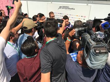 Alfonso Celis habla de su choque en prácticas para GP México 2017