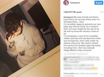 Liam Payne de One Direction ya es papá