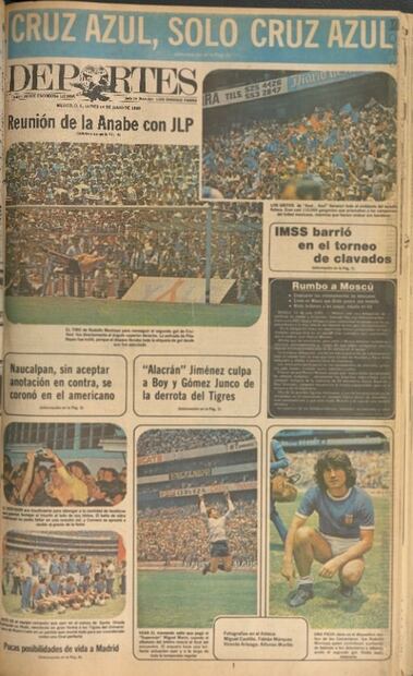 Cruz Azul y Tigres, se reencuentran en una final 39 años después