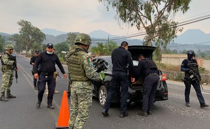 Por violencia, despliegan operativo para blindar municipios de la región Zitácuaro, Michoacán