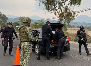 Por violencia, despliegan operativo para blindar municipios de la región Zitácuaro, Michoacán