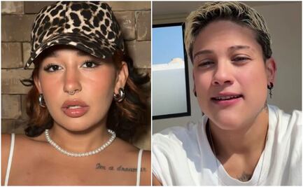 Romina Marcos recibe el 2025 entre besos de su novia, la doctora Laura Salazar