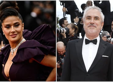 Salma Hayek y Cuarón, presentes en la premier de la nueva cinta de Scorsese en Cannes
