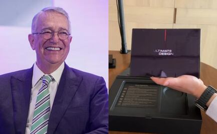 Salinas Pliego estrena celular con tres pantallas; cuánto cuesta 