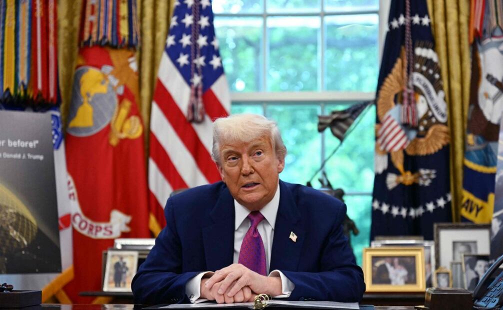 Trump manifestó el viernes que todavía cree que se podría cerrar un pacto con Teherán en un “futuro no muy lejano”. Foto: AFP