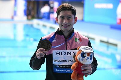 Randal Willars conquista el bronce en el Mundial de Singapur; cierre la histórica participación mexicana