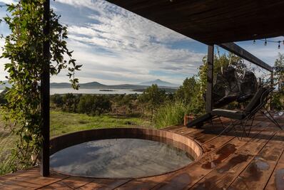 Este es JapoNeza Retreat, un hotel de lujo en el semidesierto de Tlaxcala
