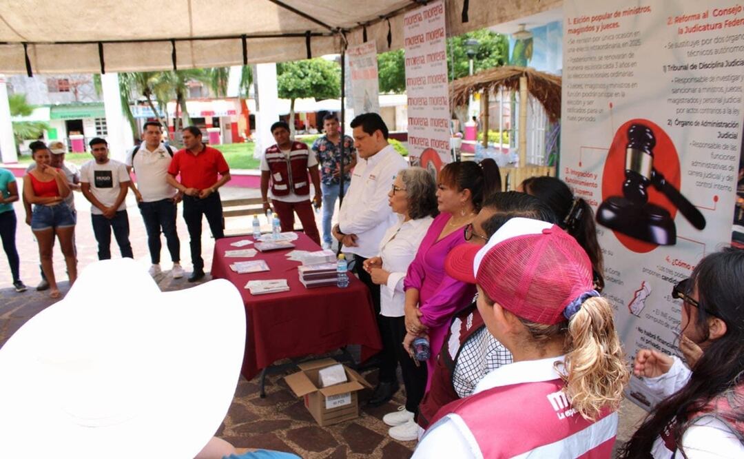 Morena realizará foros en SLP sobre la Reforma al Poder Judicial. Foto: Especial