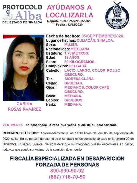 Buscan a 3 jóvenes desaparecidas en Sinaloa, dos de ellas adolescentes