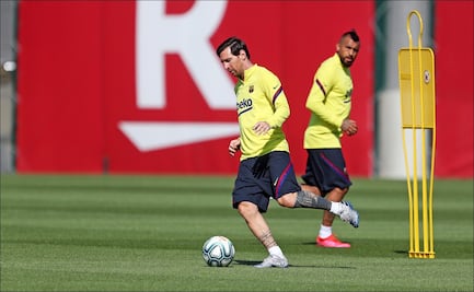Messi y el Barcelona, de vuelta a los entrenamientos