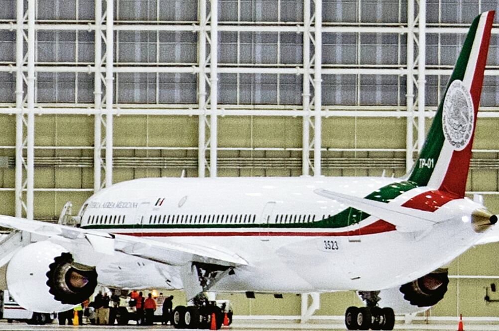 El avión presidencial TP-01 ha tenido actividad en territorio nacional desde su llegada la semana pasada; el objetivo es realizarle pruebas a la aeronave (ARCHIVO EL UNIVERSAL)