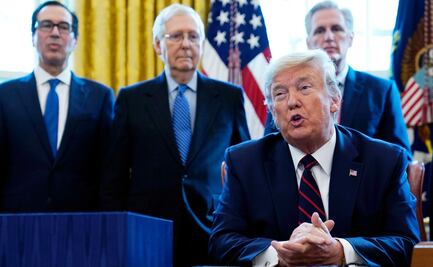 Trump promulga megaplan para economía de EU por Covid-19