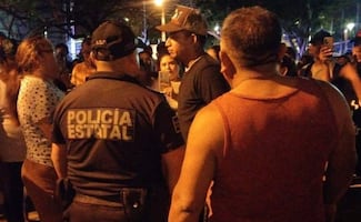 Intento de linchamiento en Mérida; inconformes acusan supuesto fraude con canastas navideñas